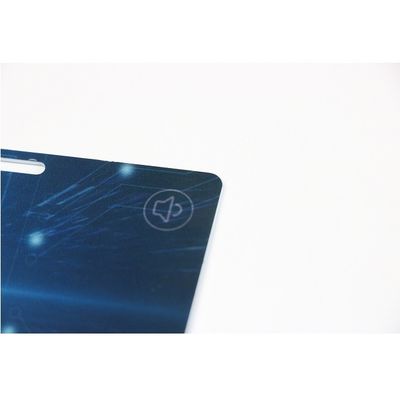 Smart card flexível da tela da tinta com segurança Smart Card da função do pagamento
