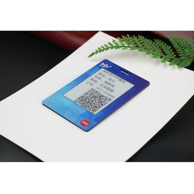 NFC recarregável OTP Smart Card de 1.0mm para o leitor de cartão esperto do telefone