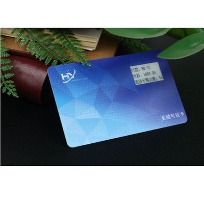 Impermeável industrial de carregamento sem fio da tela IP68 de OTP Smart Card OLED