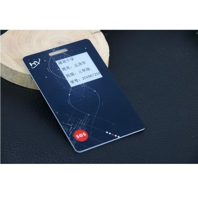 Cartão visual do acesso da biblioteca da espessura do pagamento livre OTP Smart Card 1.5mm