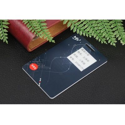1,54 polegadas OTP ativo Smart Card para o cartão de informações pessoais
