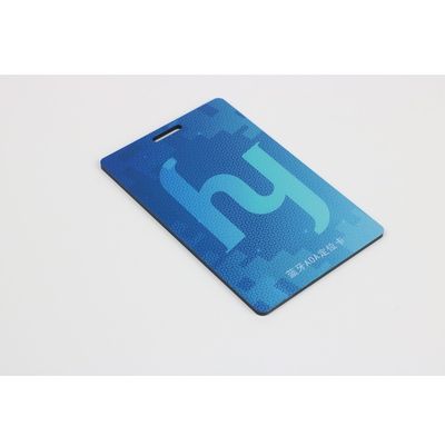 o PVC sem contato do cartão de 13,56 megahertz RFID encaixou a espessura de Smart Card 0.84-3.0mm