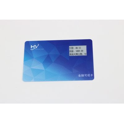 A tela Idex da tinta de 1,02 polegadas toma as impressões digitais Smart Card IP68 impermeável