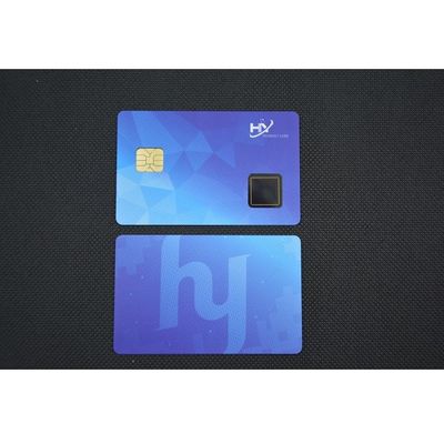 OTP que liga a autenticação em dois sentidos encaixada do cartão de crédito 1.0mm da impressão digital