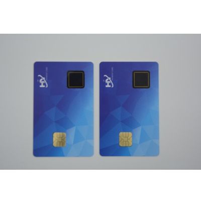 Os bocados recarregáveis da espessura 13 do cartão de banco 1.2mm da impressão digital abotoam-se