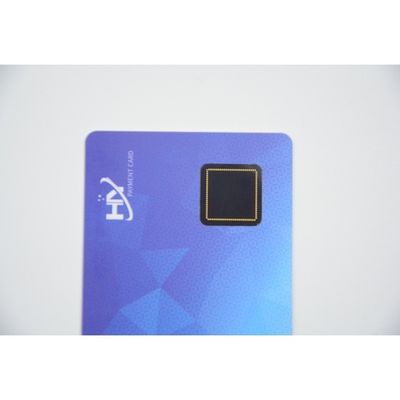 Chaves azuis dos smart card 0.4mm Digitas da impressão digital da disposição do feiticeiro 2,7 polegadas