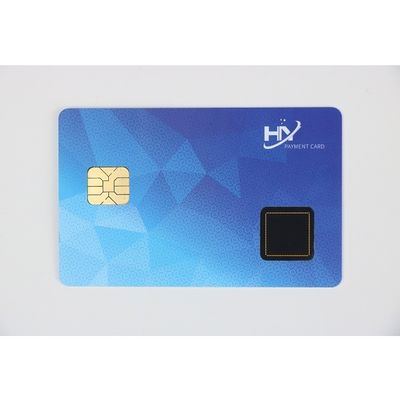 smart card da impressão digital da espessura de 0.84mm 13,56 megahertz Smart Card impermeável