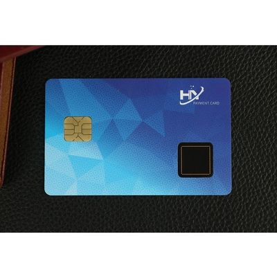 smart card da impressão digital da espessura de 0.84mm 13,56 megahertz Smart Card impermeável
