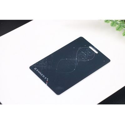 Cartão biológico 13.56mhz Contactness da segurança RFID da identificação 1,54 polegadas