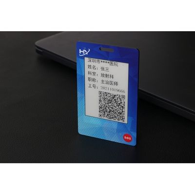 O costume sem contato eletrônico do cartão 13.56mHz da tela OTP RFID da tinta imprimiu