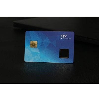 Processo frio plástico da pressão do cartão 128K da impressão digital RFID de Contactness