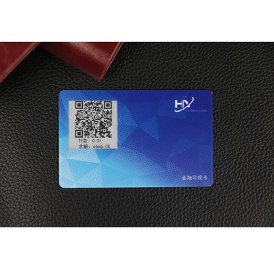 1,54 impressão digital Bluetooth Smart Card do cartão FPC da identificação da baliza da tela BLE da tinta da polegada