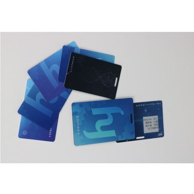 ISO7816 RFID portátil que obstrui a espessura do protetor 0.84mm dos cartões