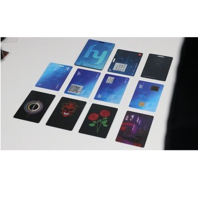 ODM RFID hardware-software que obstrui cartões 1,54 polegadas para o pagamento