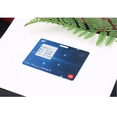 1,02 relação dos smart card 7816 da impressão digital da tela da tinta da polegada carregável