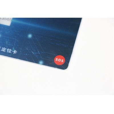 Anti feito sob encomenda de Rfid 13.56mhz do cartão do inventor da carteira do alarme do botão do SOS perdido