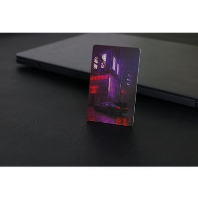 Cartão biométrico Rfid ativo do pagamento do reconhecimento cartão de 13,56 megahertz