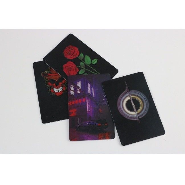 Método frio RFID Chip Debit Card 13.56mhz da pressão para a comemoração do evento
