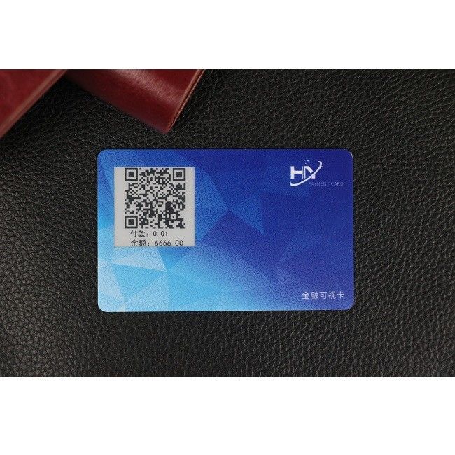 1,54 impressão digital Bluetooth Smart Card do cartão FPC da identificação da baliza da tela BLE da tinta da polegada